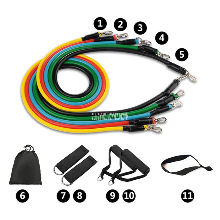 Straydan PowerBands Set - Complete Resistance Band Kit – Strength & Full-Body Training