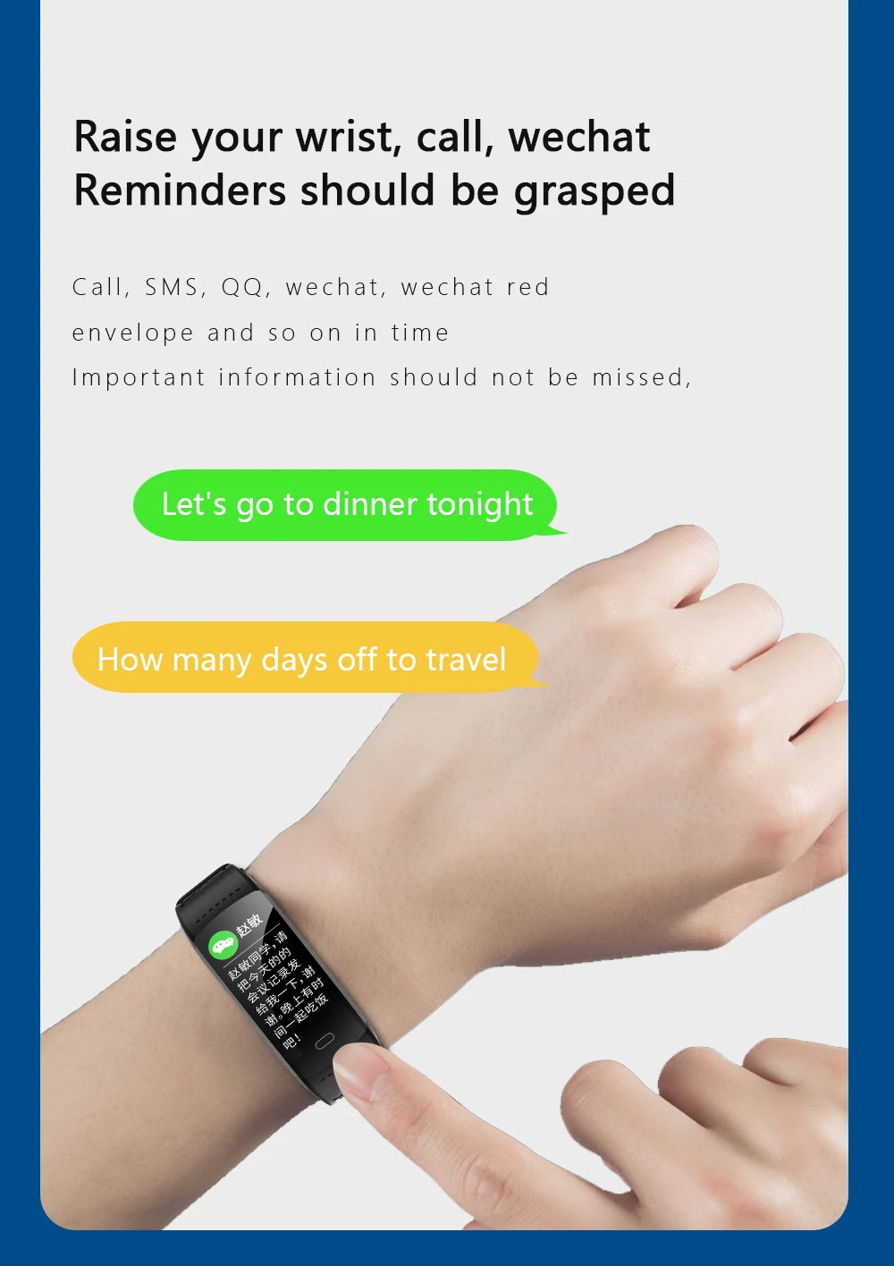 SmartFit™ Health Tracker Watch