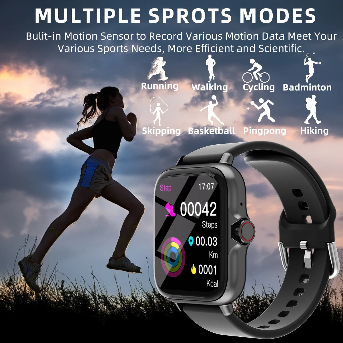 STRYDAN AquaFit Smartwatch