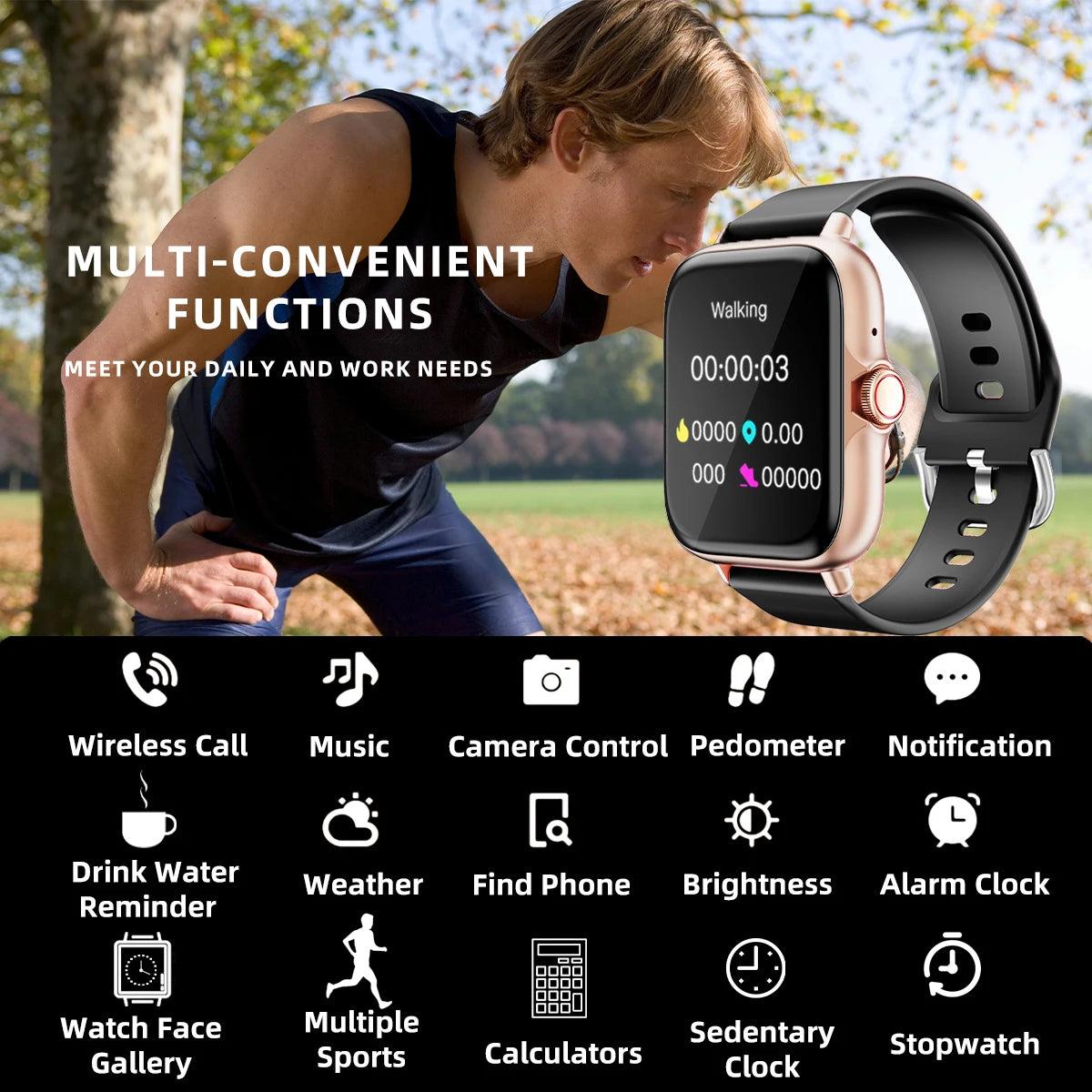 STRYDAN AquaFit Smartwatch