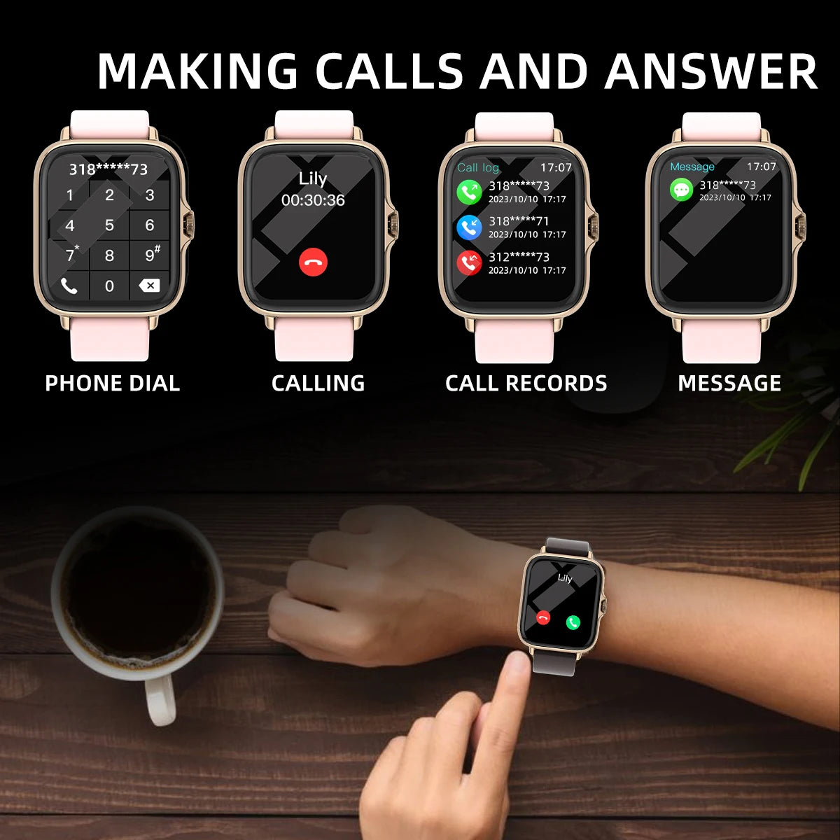 STRYDAN AquaFit Smartwatch