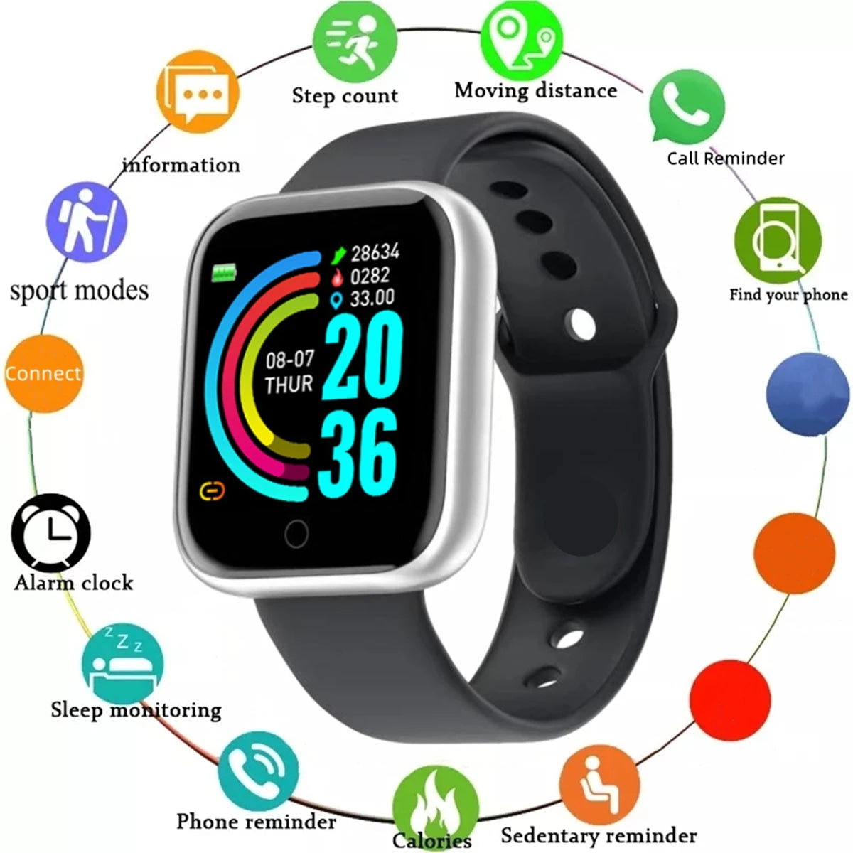STRYDAN PulseFit Smartwatch